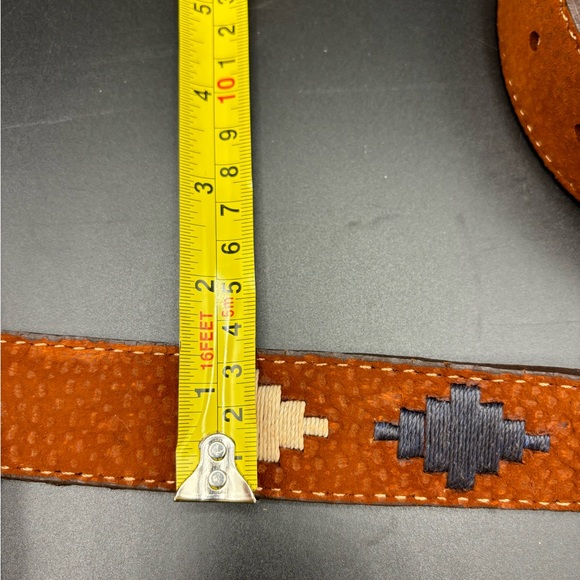 Genuine Lather Handmade Unisex Belt - Picture 6 of 11